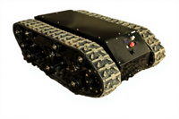 Robot de lutte contre les incendies TIGER-08, alimenté au diesel, à quatre chenilles, tout-terrain, capable de grimper les escaliers, télécommandé, équipement de sauvetage personnalisable