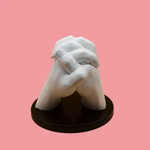 アルギン酸塩鋳造粉末赤ちゃん歯箱3D石膏モールキット