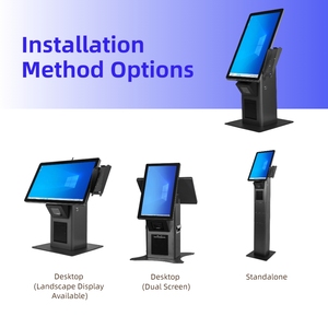 Hot Sell 21.5 Inch Indoor Desktop Ordering <strong>Kiosk</strong> Restaurant Hotel Supermarket Payment <strong>Kiosk</strong> - Product Image 4