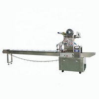 Machine d'emballage automatique DY-530S + Empileur de biscuits, machine d'emballage pour bonbons glacés, maïs soufflé et snacks, machine à emballer les aliments