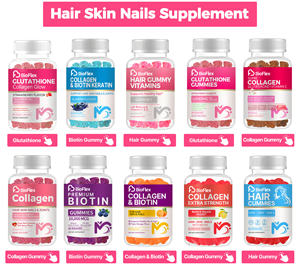 Suplemento Dietético de Marca Propia Bioflex, Gomitas de Biotina de 10000 mcg, Gomitas Multivitamínicas para el Cabello, Gomitas de Biotina para el Cabello, la Piel y las Uñas - Product Image 6