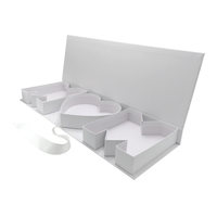 Boîte cadeau en carton en forme de lettre MOM pour la fête des mères, emballage de fleurs et de chocolats, en papier mâché