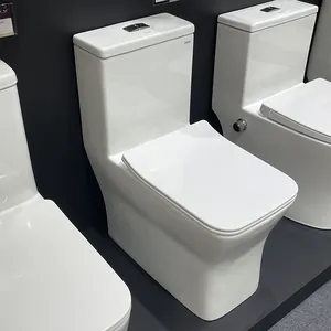 潮州厕所西式冲洗式马桶模型，价格马桶按中国商品