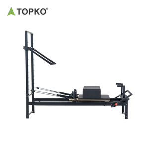 TOPKO Professional Pilates Reformer <strong>Bed</strong> with Tower Core Training Pilates Reformer - Product Image 4