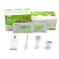 Test Rapide en Cassette pour la Détection des Anticorps Toxoplasmiques (Toxo IgM) chez le Chat et le Chien - Diagnostic Vétérinaire en Une Étape