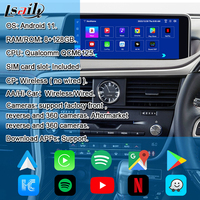 نظام معلومات وترفيه أندرويد من Lsailt لسيارات لكزس RX 2016-2022 RX450H RX350 RX200t، وحدة ترقية أندرويد مع كاربلاي لاسلكي