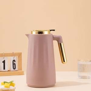 Carafe <span class=keywords><strong>isotherme</strong></span> pour le bureau avec doublure en verre pour café et boissons chaudes, design simple et pratique, thermos - Product Image 1