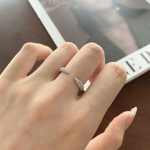 Dylam New Arrival 925 Sterling <b>Silver</b> Rhodium 18K Gold Plate Women Fine Jewelry <b>Adjustable</b> 5A CZ Cubic Zirconia Promise <b>Ring</b> - Product Image 3