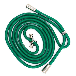 Green Braided <b>Cable</b> With Metal Ends For <b>Outdoor</b> Use 5M Length - Product Image 2