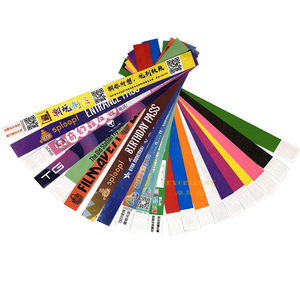 कस्टम कॉन्सर्ट एंट्री इवेंट टाइविक टिकट 3/4 इंच शीट टाइविक कलाई बैंड टाइविक पेपर कंगन - Product Image 5