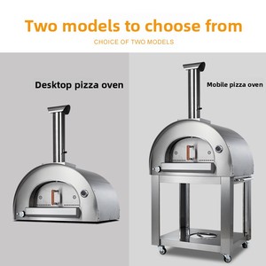 Forno <span class=keywords><strong>per</strong></span> <span class=keywords><strong>Pizza</strong></span> Italiano da Esterno in Acciaio Inox, Griglia <span class=keywords><strong>a</strong></span> <span class=keywords><strong>Gas</strong></span> Multifunzionale Antiruggine <span class=keywords><strong>per</strong></span> Cottura e Grigliate - Product Image 4