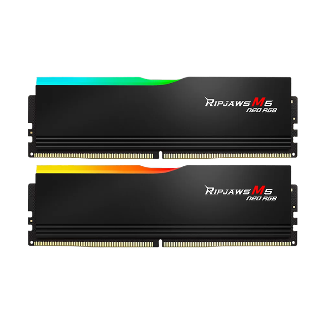Professional Memory G-SKILL Ripjaws M5 Neo RGB F5-6000 16GX2-RM5NRK DDR5 C28 RAM for Desktop