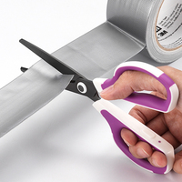 Ciseaux de bureau SDI, design grand angle, ruban adhésif anti-adhérent, ciseaux pour artistes, ciseaux ménagers, fournitures scolaires et de bureau 0925C
