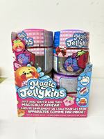Spinmaster Magic Jelly Bottle Shaker Surprise Blind Box Jouet anti-stress à presser en ABS pour enfants, animaux, cadeau