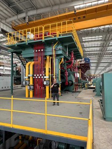 Machine d'extrusion de profilés en aluminium usagée <span class=keywords><strong>12500T</strong></span>, presse d'extrusion d'aluminium, machines à vendre - Product Image 4