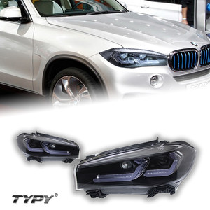 ชุดไฟหน้า TYPY สำหรับ BMW X5 F15 ปี 2014-2018 พร้อมไฟโปรเจคเตอร์ LED แบบ Retrofit และไฟวิ่งกลางวันพร้อมไฟเลี้ยว - Product Image 1