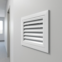 Diffuseur d'air à lamelles pour systèmes HVAC