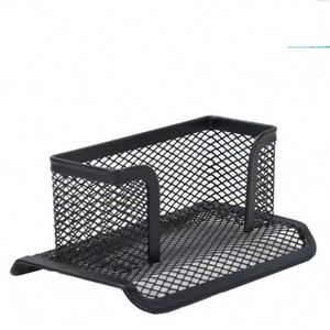 Factory Direct Portable Business <b>Card</b> & Note Holder Display Stand Cheap Metal Mesh for Office Use - Product Image 6
