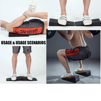 Cale de levage de terre à rampe à squat réglable personnalisée planche inclinée Epp mollet civière planche inclinée pour bloc de squats