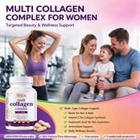 Capsules de collagène et biotine à marque privée OEM avec biotine pour la santé des cheveux, de la peau et des ongles – Compléments alimentaires vitaminés