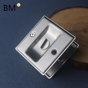 Kunci pintu saku pintu gudang geser rongga tahan karat Satin - Product Image 4