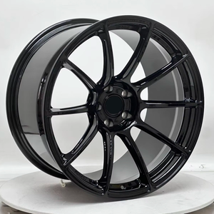 Rines <span class=keywords><strong>de</strong></span> Aleación <span class=keywords><strong>de</strong></span> <span class=keywords><strong>Aluminio</strong></span> Modificados <span class=keywords><strong>de</strong></span> 17 y 18 Pulgadas con Acabado Negro - Product Image 1