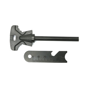 Bâton <span class=keywords><strong>de</strong></span> feu multifonctionnel en magnésium <span class=keywords><strong>de</strong></span> 70 mm avec grattoir et cordon pour la survie en camping - Product Image 3