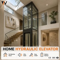 Plateforme élévatrice hydraulique compacte pour usage domestique, assurance qualité, capacité de charge 300/450 kg, vitesse de levage 0,25 m/s