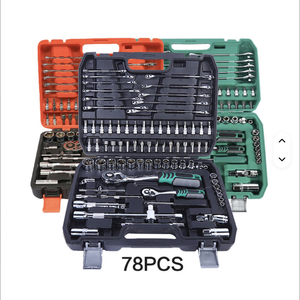 Juego de Llaves de Trinquete Profesionales de Acero Inoxidable SCK-121, 32-216 Piezas, con Destornilladores y Herramientas para Reparación de Automóviles - Product Image 3
