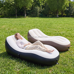 Sofá Inflable Portátil con Diseño de Onda Joyee, Mueble para <span class=keywords><strong>el</strong></span> Hogar, Cómodo Sofá Inflable, Sillón Inflable, Sofá Inflable Tipo Love Seat - Product Image 2