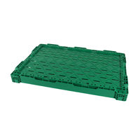 Vente flash - Caisse en plastique pliable en maille recyclable de haute qualité 600x400x140mm - Empilable, gain de place, boîte pour fruits et légumes