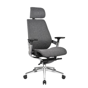 Chaise de bureau ergonomique à dossier haut en maille, confortable et moderne, personnalisable en usine, pivotante et confortable - Product Image 3