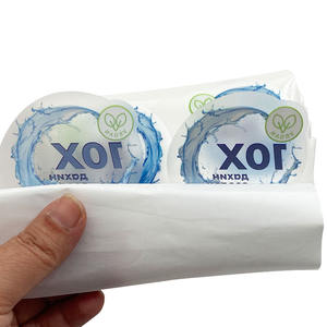 Etiquetas Adhesivas Parciales Promocionales para Botellas de Champú, Etiquetas Transparentes Troqueladas para Marketing de Cosméticos - Product Image 3