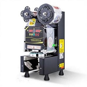 Machine manuelle de scellage de gobelets pour thé aux perles, jus, lait, café – Scelleuse manuelle de gobelets pour boissons (jus, thé au lait, thé aux perles) - Product Image 4