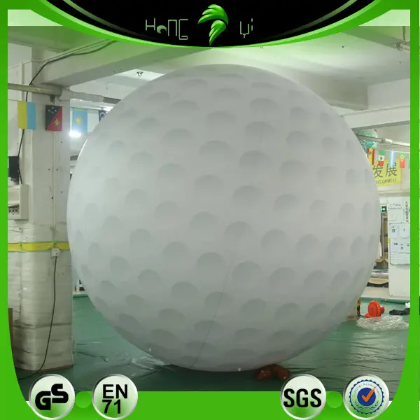 Inflatable A golf ball PVC Customized ball guant inflatable golf ball for advertising