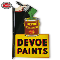 Plaque de décoration de garage en porcelaine émaillée pour service hors-bord de pêche