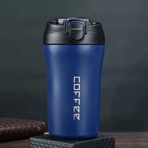 304 Stainless Steel <b>Coffee</b> Mug Portable Car Thermos Business Office Gift Dual-Drink Mug - Product Image 2
