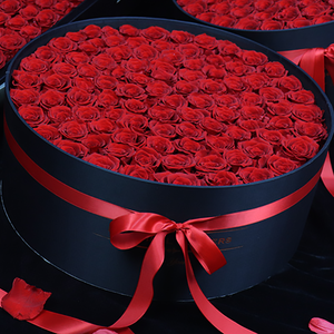 Boîte de décoration pour la Saint-Valentin Real Rosen Flower Arrangement Gift Box Stabilisé Infinity Forever Eternal Préservé Roses - Product Image 3