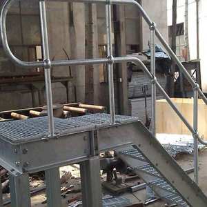 درابزين درج من الفولاذ المقاوم للصدأ من الفولاذ الكربوني للدرجات الخارجية المنخفضة - Product Image 4