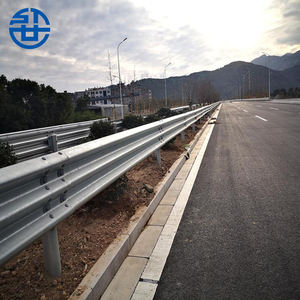 גדר מעקה כביש רכבת מיוצר במהירות משלוח q235 חם טבל מחסום התרסקות גלוון - Product Image 5