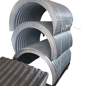 Galvanized Corrugated Metal Culvert 3m Round/Oval Section Shape <strong>Welding</strong> Cutting Bending Punching Services Burial <strong>Pipe</strong> - Product Image 3