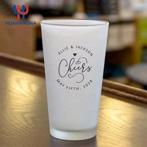 Trung Quốc biểu tượng tùy chỉnh in độc đáo 16oz Frosted cá nhân bia <span class=keywords><strong>pint</strong></span> <span class=keywords><strong>Glass</strong></span> cho đám cưới sinh nhật thanh - Product Image 3