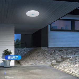 Plafonnier Solaire Haute Luminosité 20 m² Irradié 5730 20W 40W avec Panneau Photovoltaïque 6V d'Urgence RGB OIR 12V 24V - Product Image 4