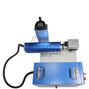 Machine de marquage et de gravure au laser à fibre 200x200mm, refroidie par air, portable, haute précision, multi-formats PLT/BMP/DWG, facile à utiliser - Product Image 2