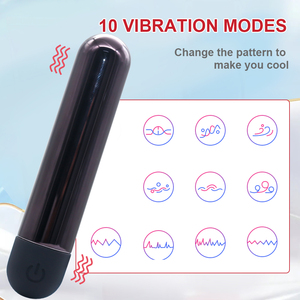 Vibrador Mini G-Spot para Mujer, 10 Frecuencias, Recargable por USB, Resistente al Agua, Silicona, 50dB, Realista, Venta Directa de Fábrica - Product Image 2