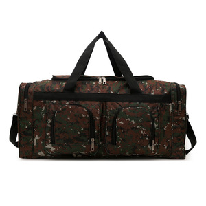 Bolsa de Almacenamiento de Ropa para el Hogar de Gran Capacidad con Diseño de Camuflaje Minimalista, Bolsa de Viaje Multifuncional de Mano - Product Image 5