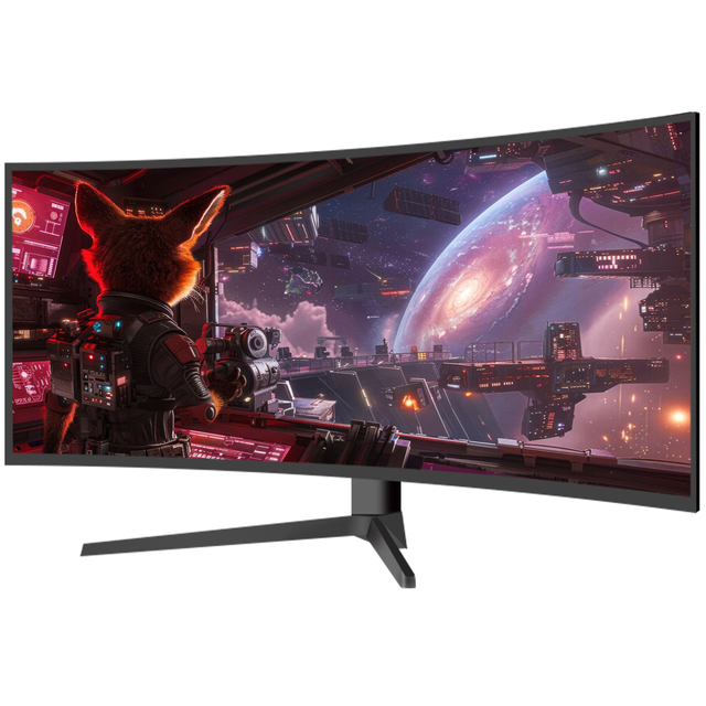 Wholesale 27/32/34/49 Inch Curved Borderless 240Hz 1ms Response 120% SRGB Full HD/4K Gaming Monitor Built-in Speakers IPS/VA