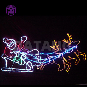 Flat Panel <b>Christmas</b> Motif <b>Lights</b> Bring Festive Graphics to Shopping Malls Hotels Streets and Winter Event Displays - Product Image 5