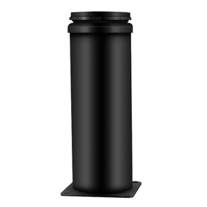 Pieds de meubles réglables en acier inoxydable, design minimaliste noir, installation facile, support pour canapé et table - Product Image 2