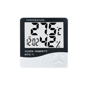 HTC1 Chambre intérieure LCD Température Electronique Humidité Compteur Station <span class=keywords><strong>Météo</strong></span> Thermomètre Numérique Hygromètre - Product Image 2